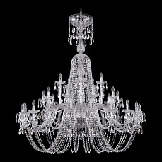 Подвесная люстра bohemia ivele crystal 1402 1402-20-10-5-530-xl-165-ni